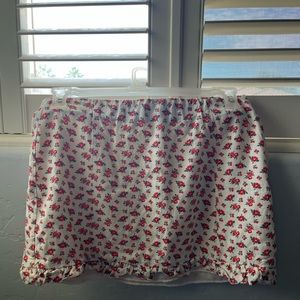 Zara mini floral skirt